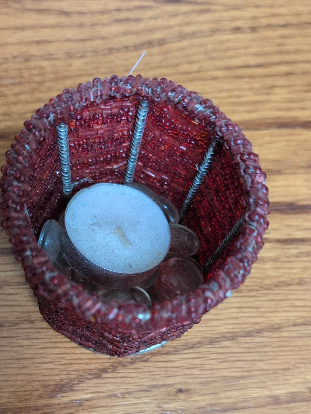 Home Accents Beaded Holders (Set If 5)
